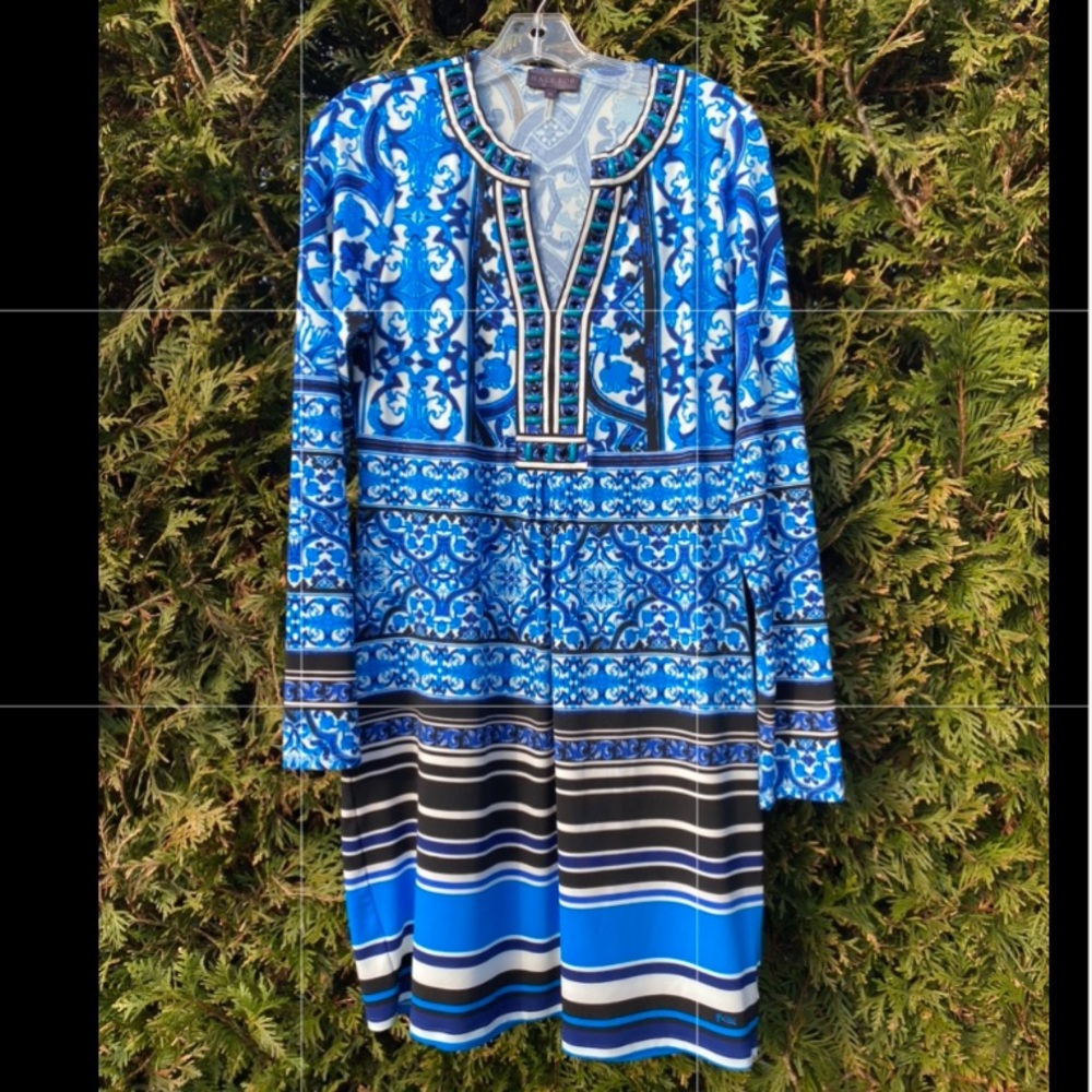 Hale Bob size medium blue dress